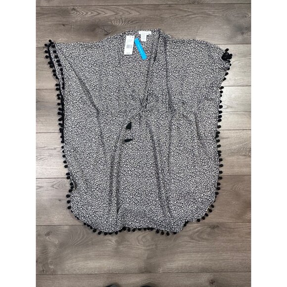 Bleu by Rod Beattie Women's Let's Get Loud Cover-Up Caftan SWIM NWT Small - Picture 6 of 9